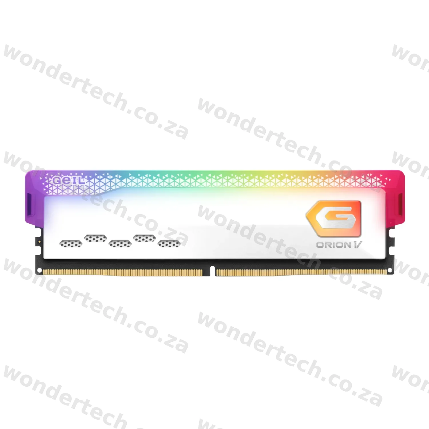 Geil Orion V RGB 16GB 6000MHz DDR5 Desktop Gaming Memory - White