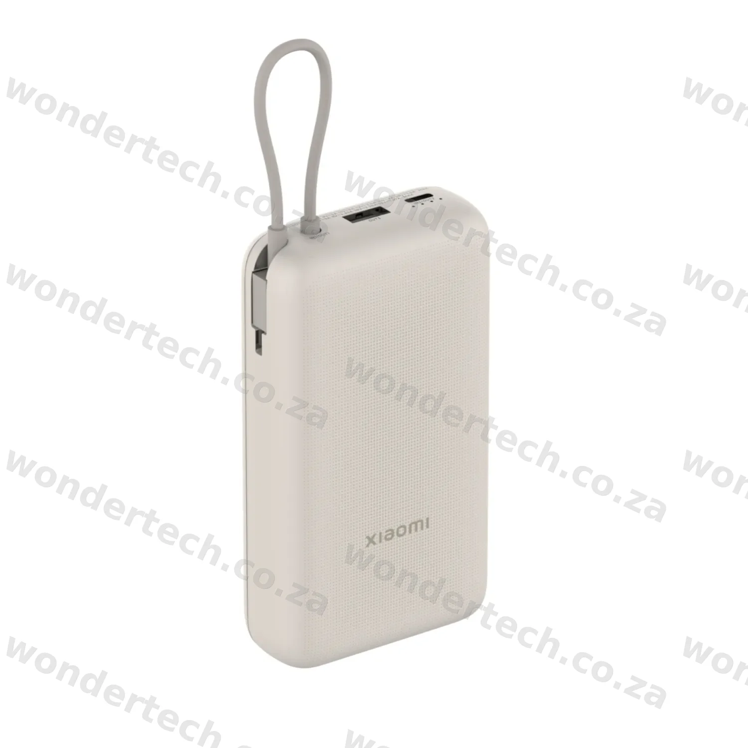 Xiaomi 33W Power Bank 20000mAh (Integrated Cable) – Tan