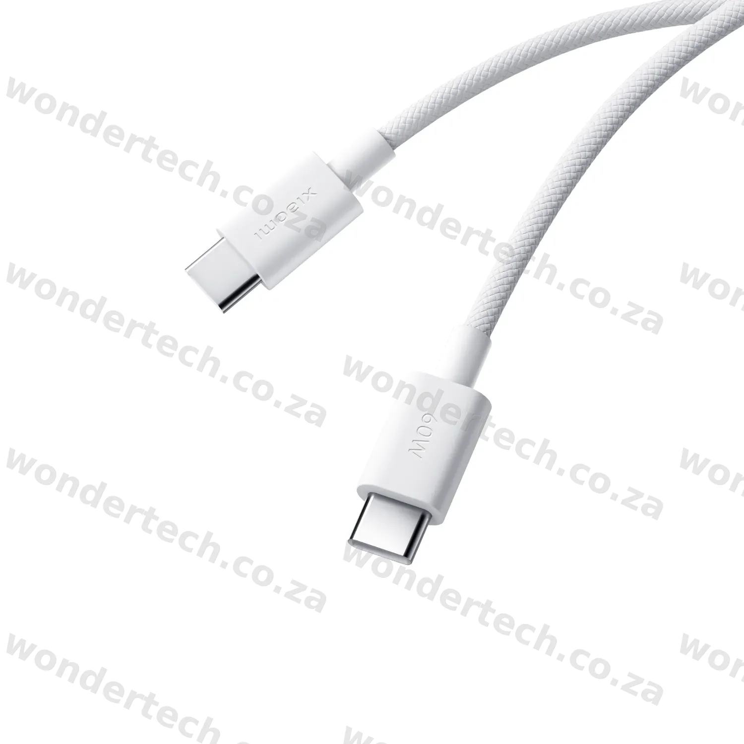 Xiaomi 3A Braided USB Type-C to USB Type-C Cable 1M - White