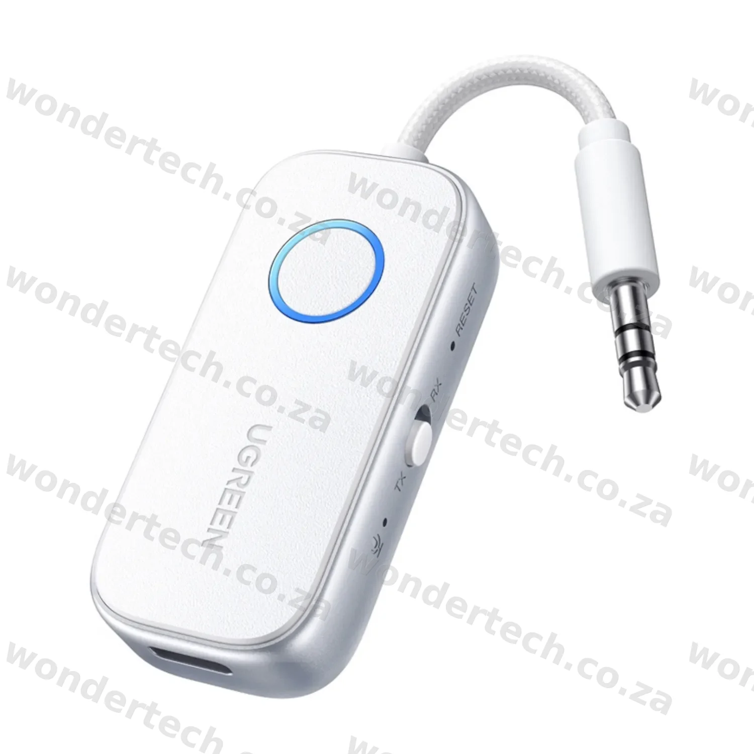 UGREEN 3.5mm Bluetooth 5.4 Audio Receiver/Transmitter - White