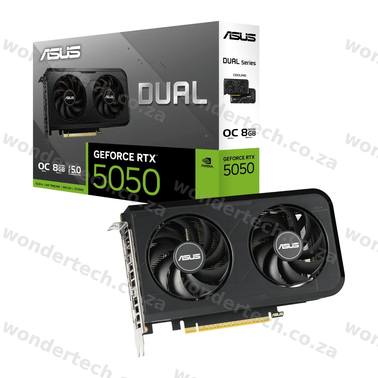 Asus Nvidia GeForce RTX 5050 Dual OC 8GB GDDR6 Graphics Card