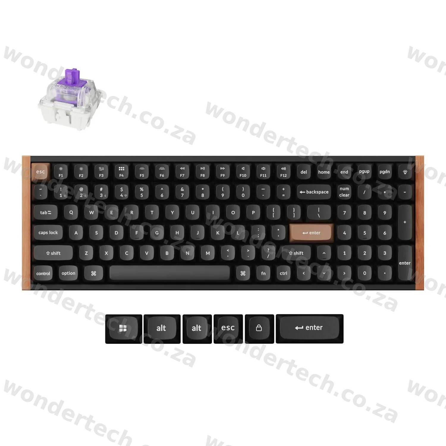 Keychron K4 HE Wireless Magnetic Switch Mechanical Keyboard (96% Layout, Gateron Hall Effect Switches)