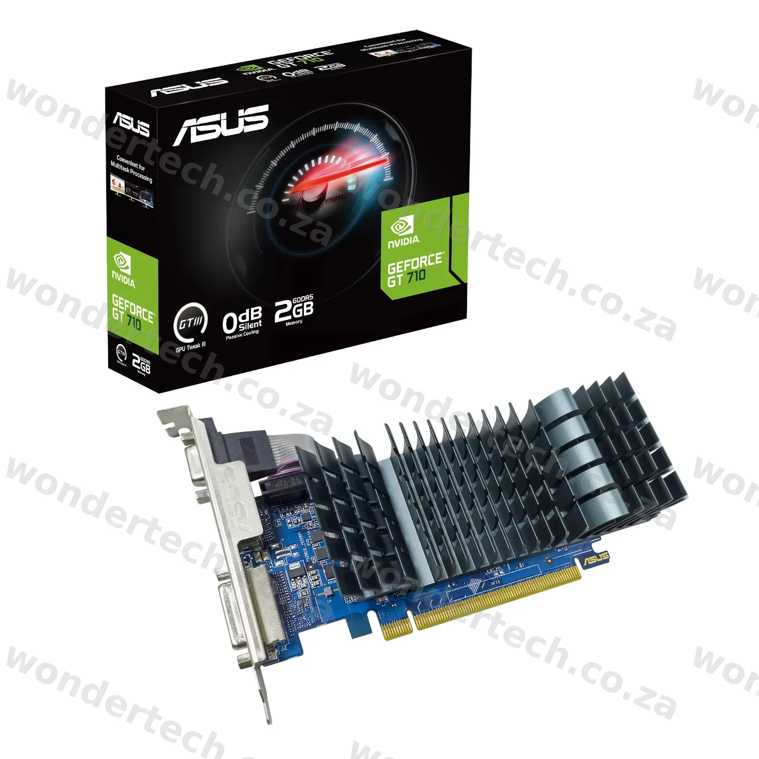 Asus GeForce GT 710 2GB GDDR5 EVO Graphics Card