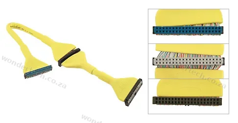 ROUND IDE CABLE YELLOW