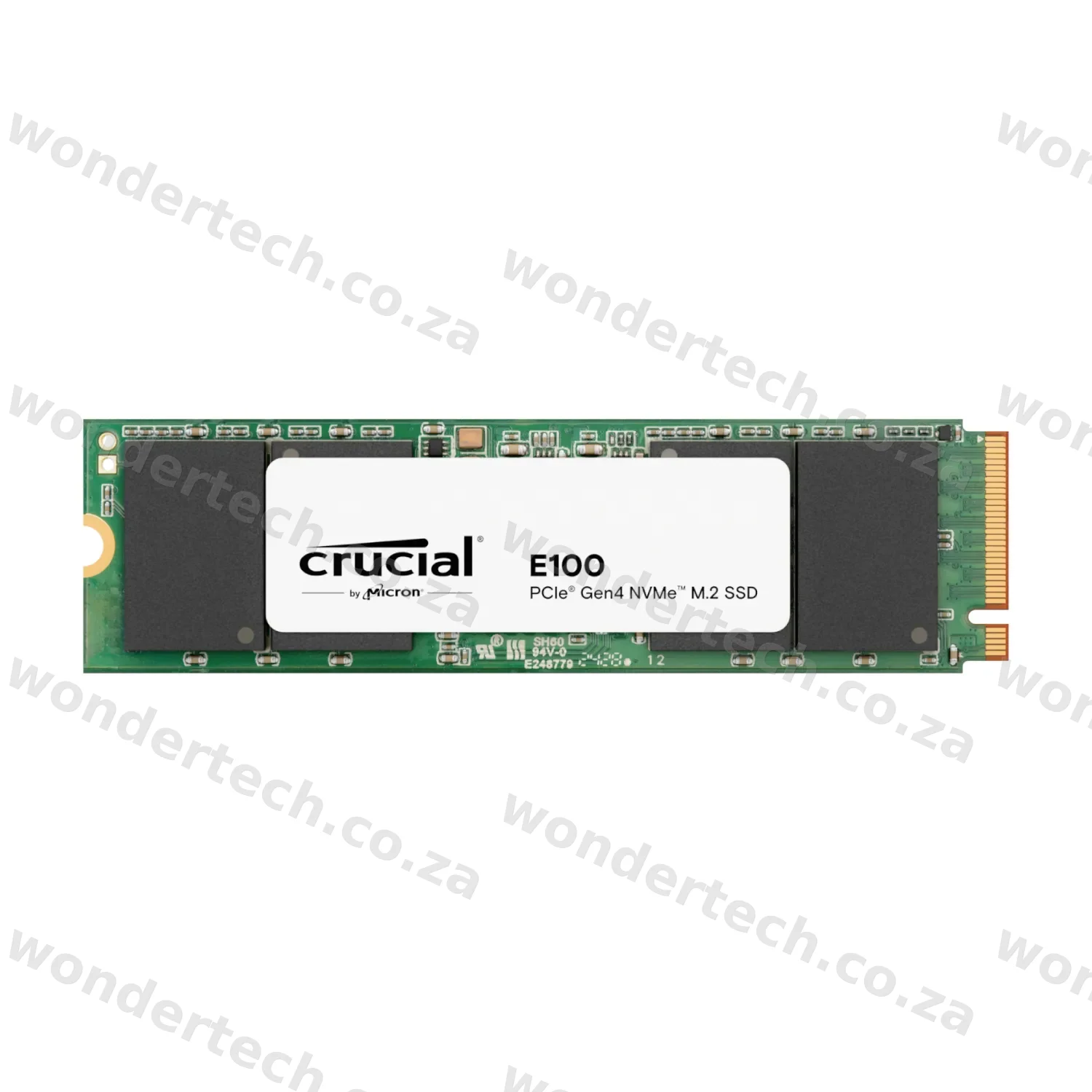 Crucial E100 480GB PCIe Gen4 2280 NVMe M.2 SSD