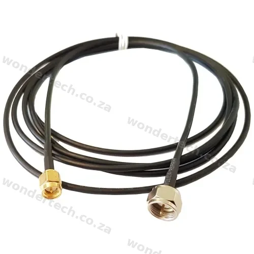 RG174 PIGTAIL EXTENSION 1.5M