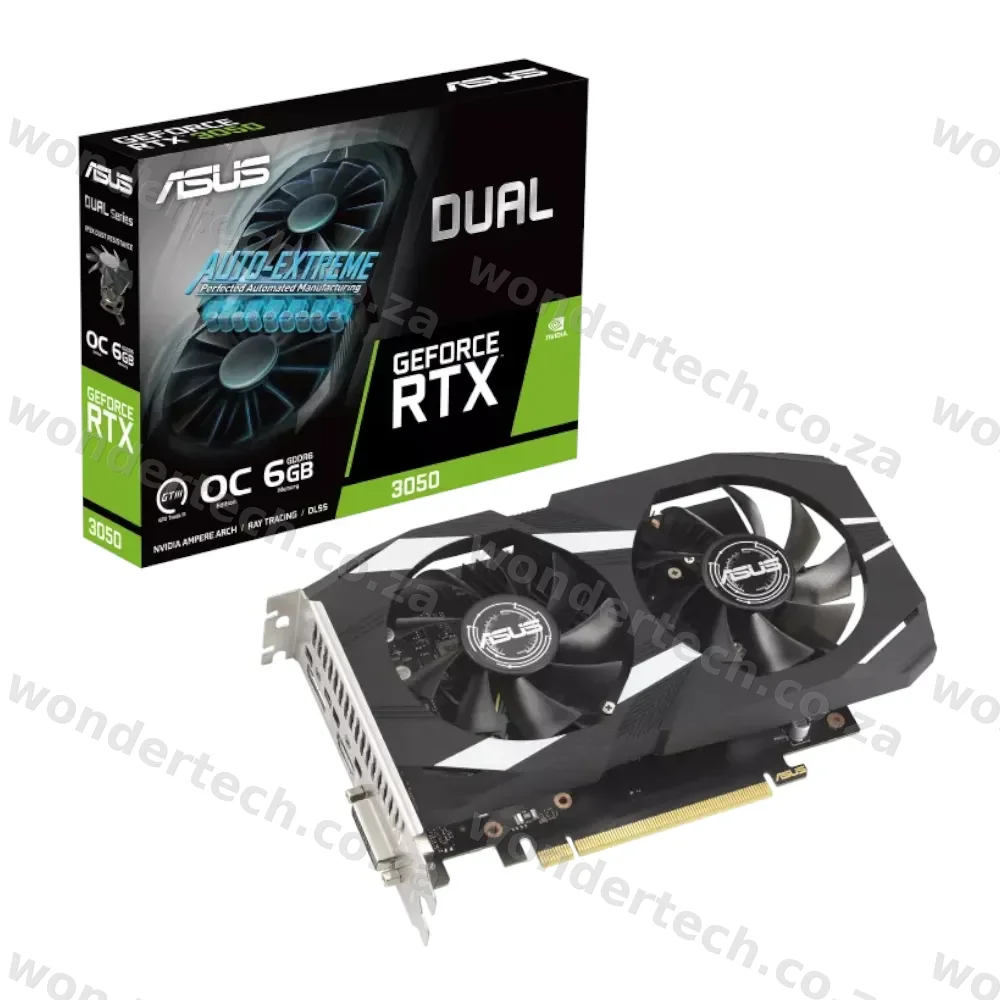 ASUS Nvidia GeForce RTX 3050 Dual OC 6G Graphic Card