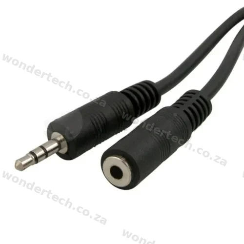 3.5MM STEREO MALE TO FEMALE 5M