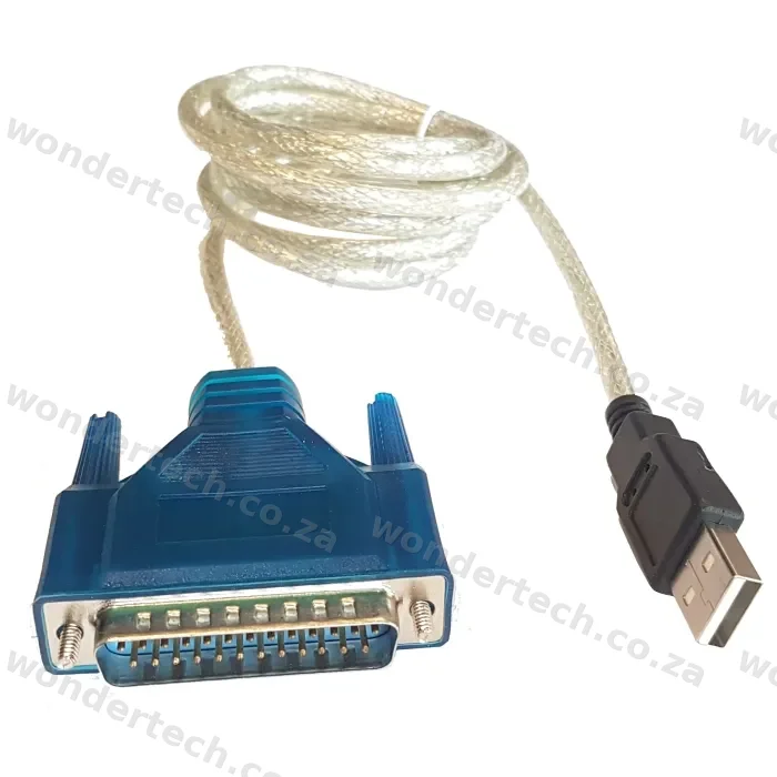 USB TO MALE PARALLEL 25PIN CABLE