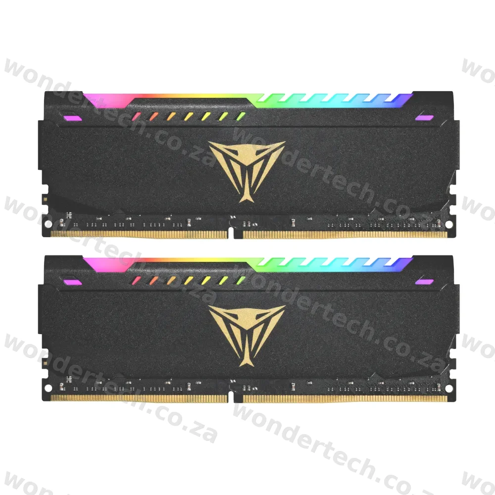 Patriot Vipersteel 32GB KIT (2x16GB) 3600MHz DDR4 Desktop Gaming Memory RGB