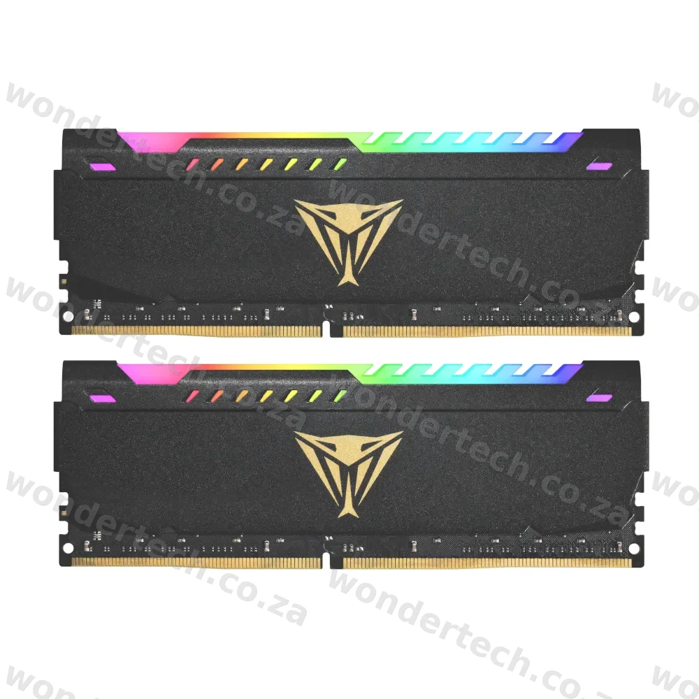 Patriot Vipersteel 16GB KIT (2x8GB) 3600MHz DDR4 Desktop Gaming Memory RGB