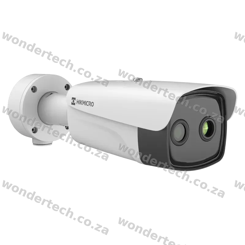 Hikvision Dual lens thermal bullet, 35mm thermal lens,  12mm optical lens,100m IR,  12VDC/24VAC/POE