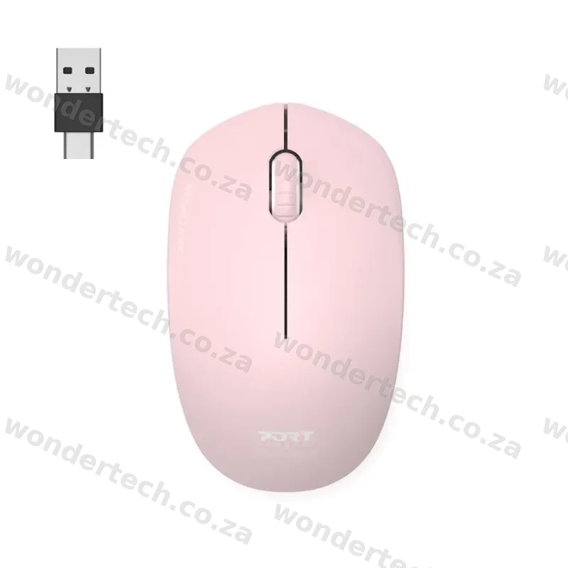 Port Connect MOUSE COLLECTION II WIRELESS Blush
