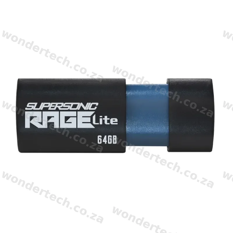 Patriot Rage Lite 64GB USB3.2 Flash Drive - Black
