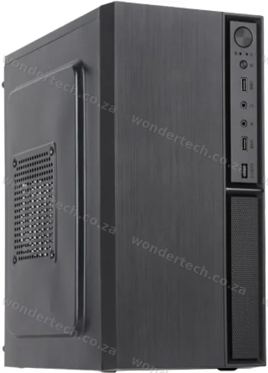 MICRO ATX CASE BLACK + PSU