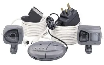 MICROMARK TWIN CAM,BLACK & WHITE CCTV