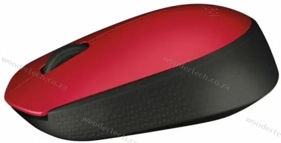LOGITECH M171 RED WIRELESS MOUSE