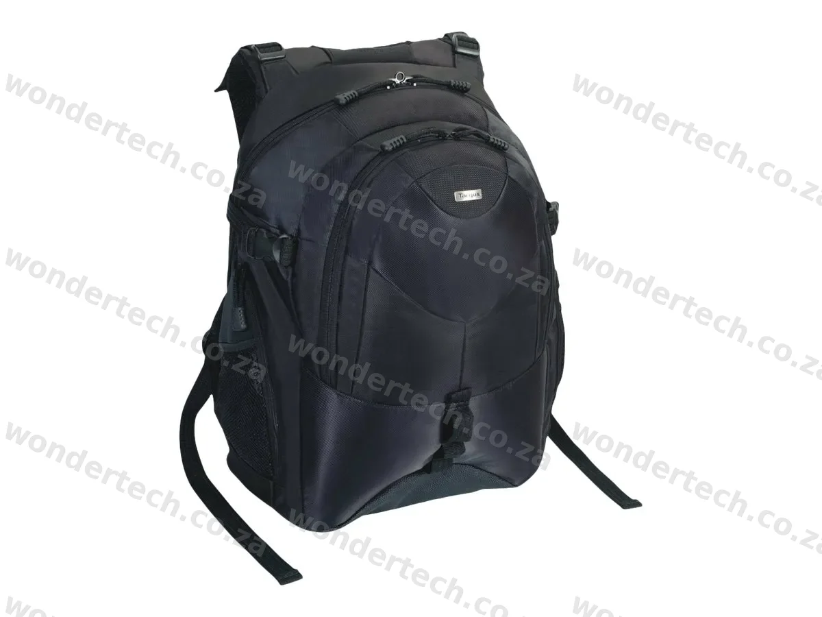 Targus Bag Campus Backpack 15 16 Nylon Black 2.5 kg Limited Lifetime warranty