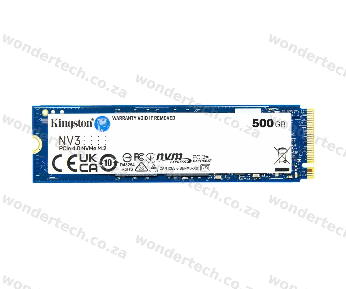 Kingston 500G NV3 M.2 2280 PCIe 4.0 NVMe SSD