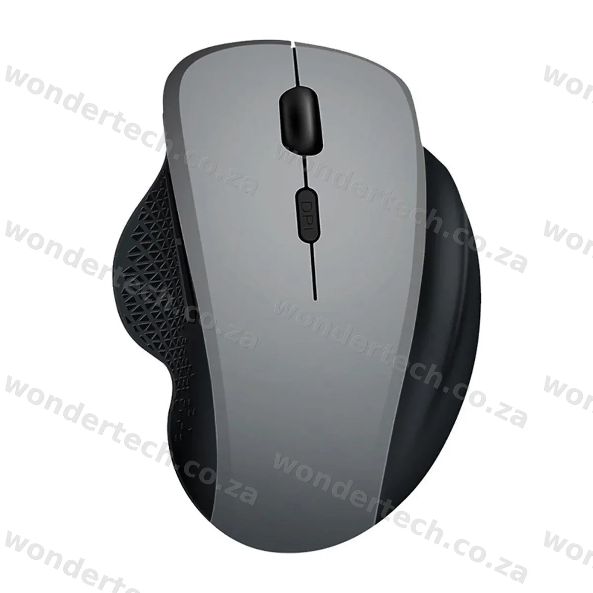 ERGONOMIC WIRELESS MOUSE GREY