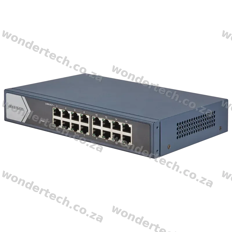 Hikvision 16 Port Rackmount Gigabit Switch