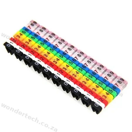NETWORK CABLE MARKER CLIPS