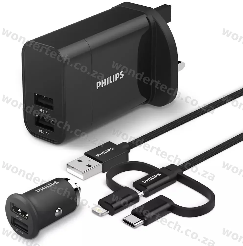 USB CAR & WALL CHARGER