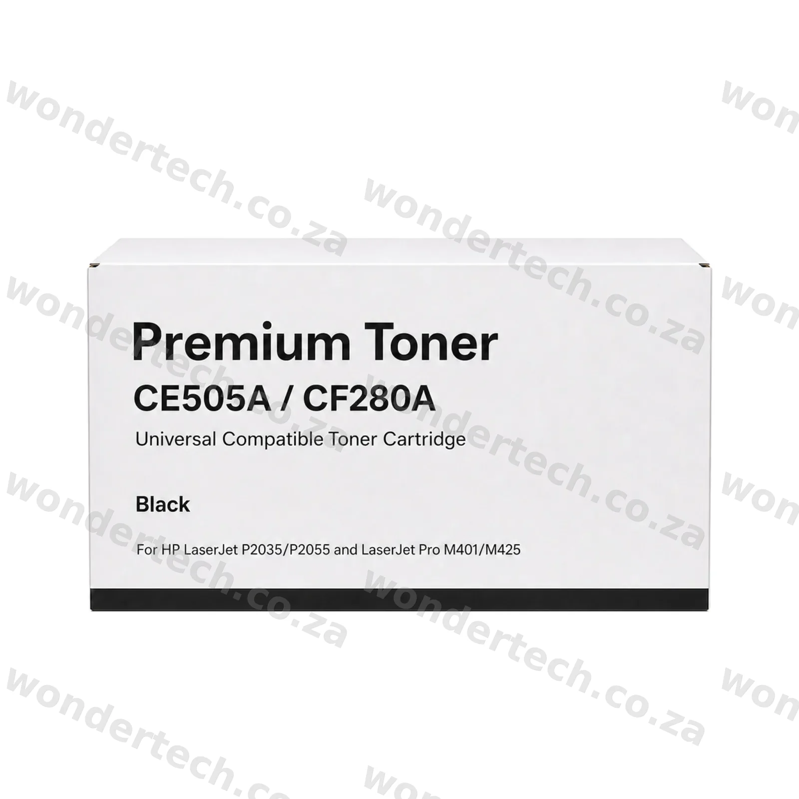 BLACK TONER FOR HP CE505A/CF280A