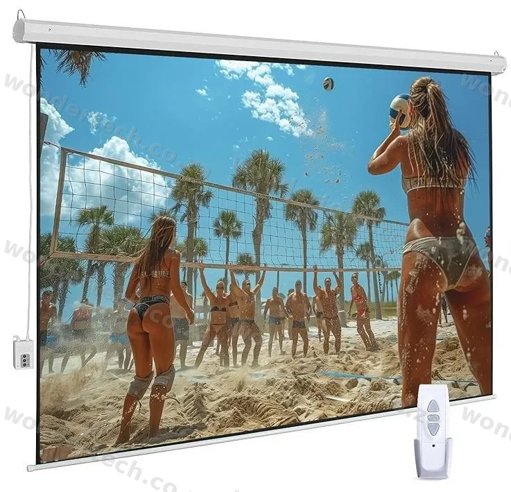 PROJECTOR AUTO ELECTRIC SCREEN 100"