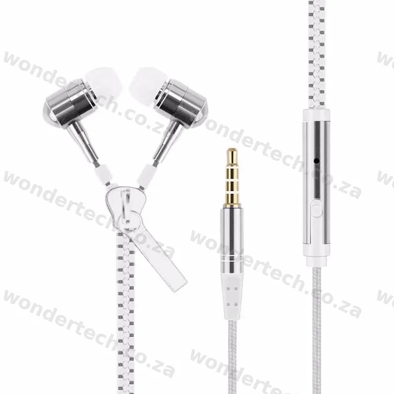 ZIPPER EB: WHITE