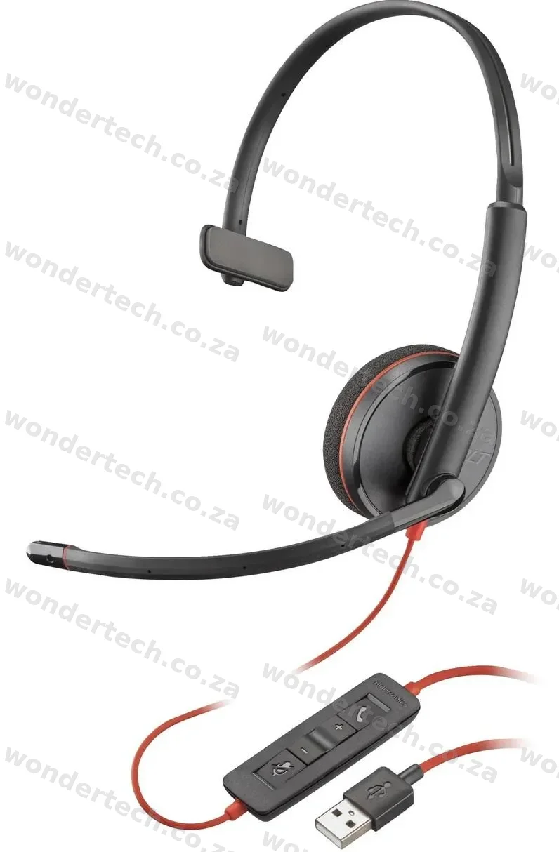 POLY BLACKWIRE USB-A WITH MIC