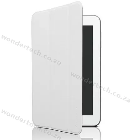 LENOVO A3000 FOLIO CASE AND FILM - WHITE