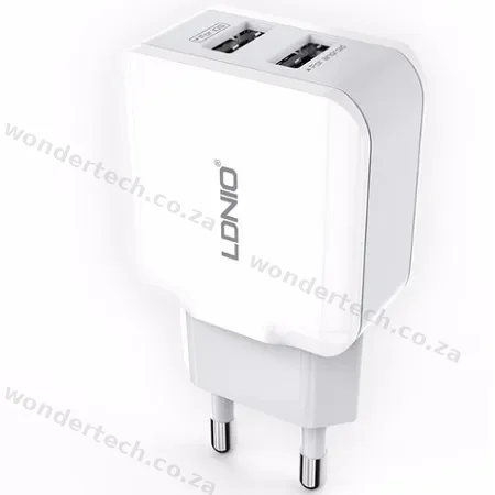 LDINO 5V/2.4A DUAL PORT AC CHARGER