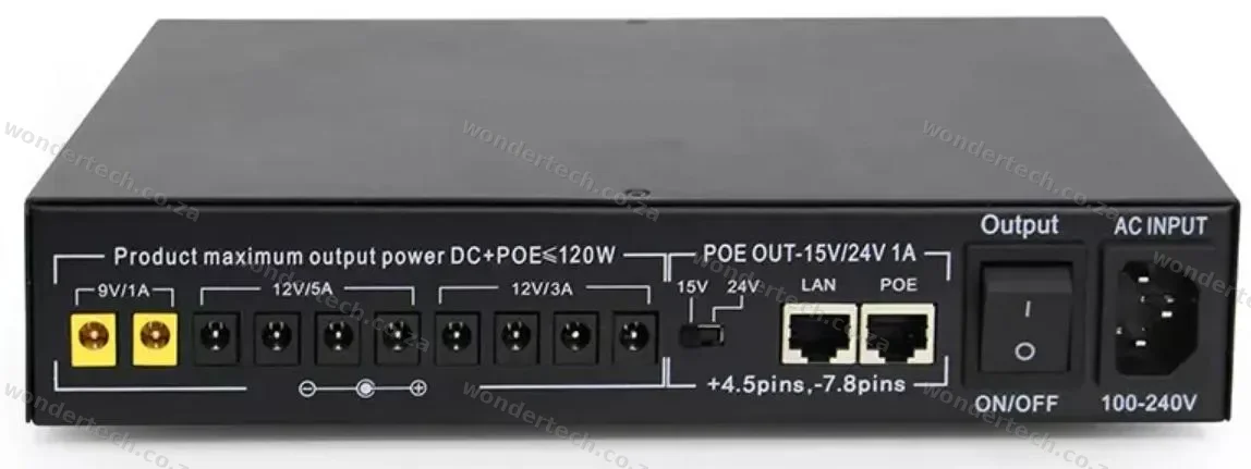 POE 120W MINI UPS 17600MAH