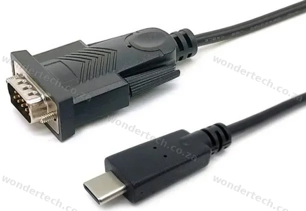 USB C TO SERIAL MALE CABLE