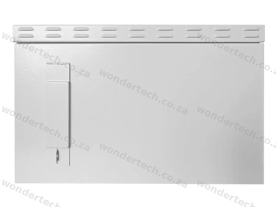 Scoop 6U 450mm Deep Outdoor Cabinet with 2 fans
