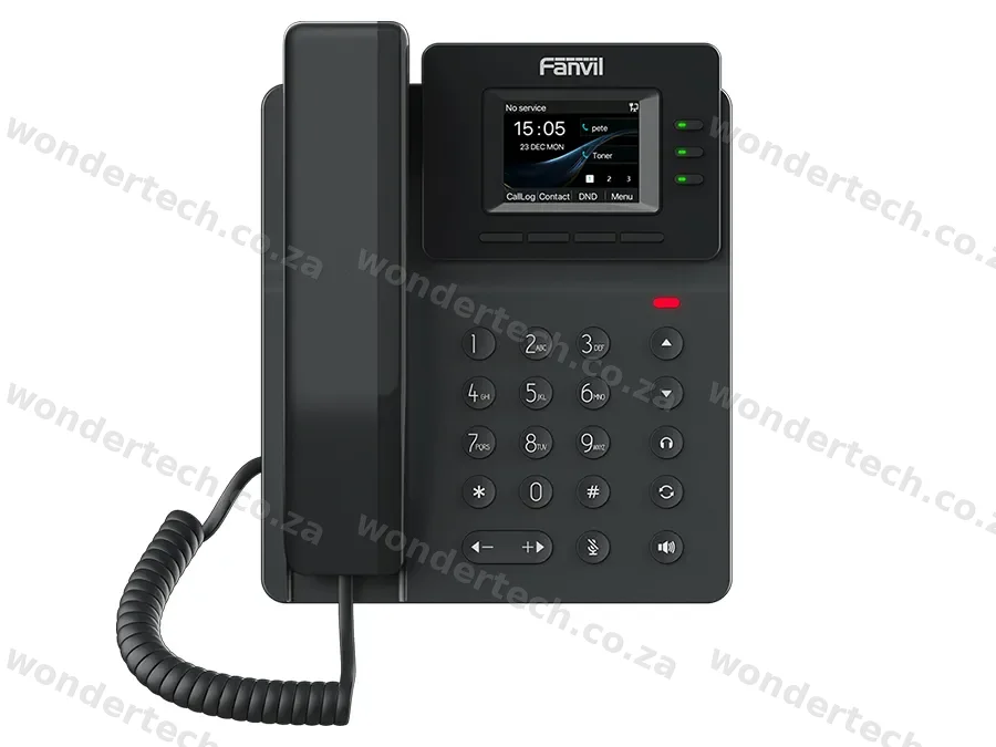 Fanvil 4SIP Fast Ethernet Colour Screen PoE VoIP Phone