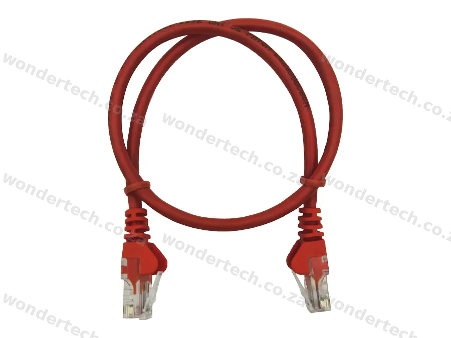 Linkbasic 50cm UTP Cat5e Flylead Red