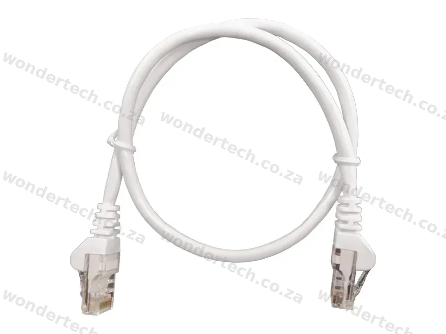 Linkbasic 50cm UTP Cat5e Flylead White