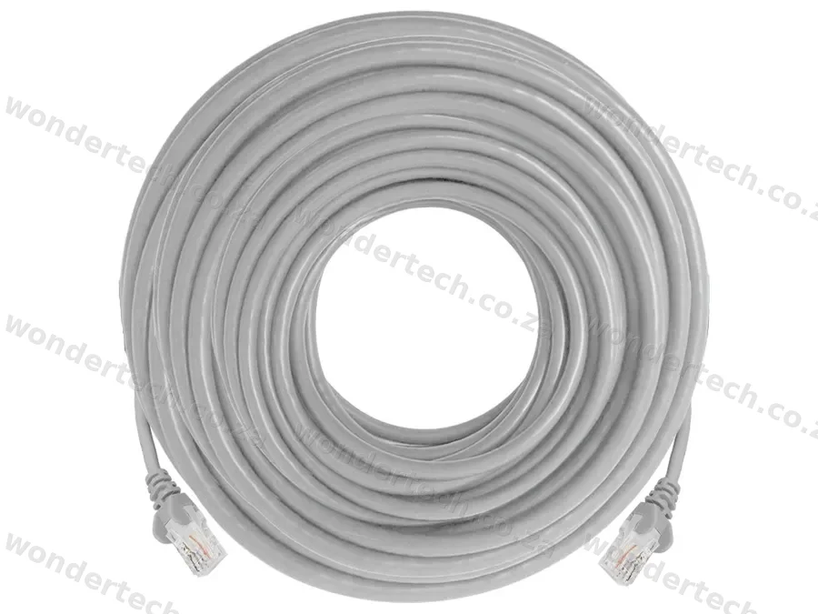 Linkbasic 50 Metre UTP Cat5e Flylead Grey