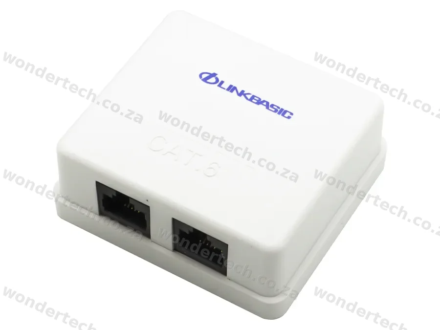Linkbasic Cat6 Double Surface Mount Box