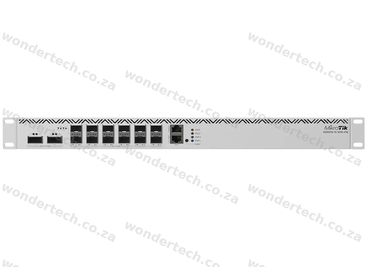 MikroTik Cloud Core 12 Port SFP28 2 QSFP28 16 Core Router