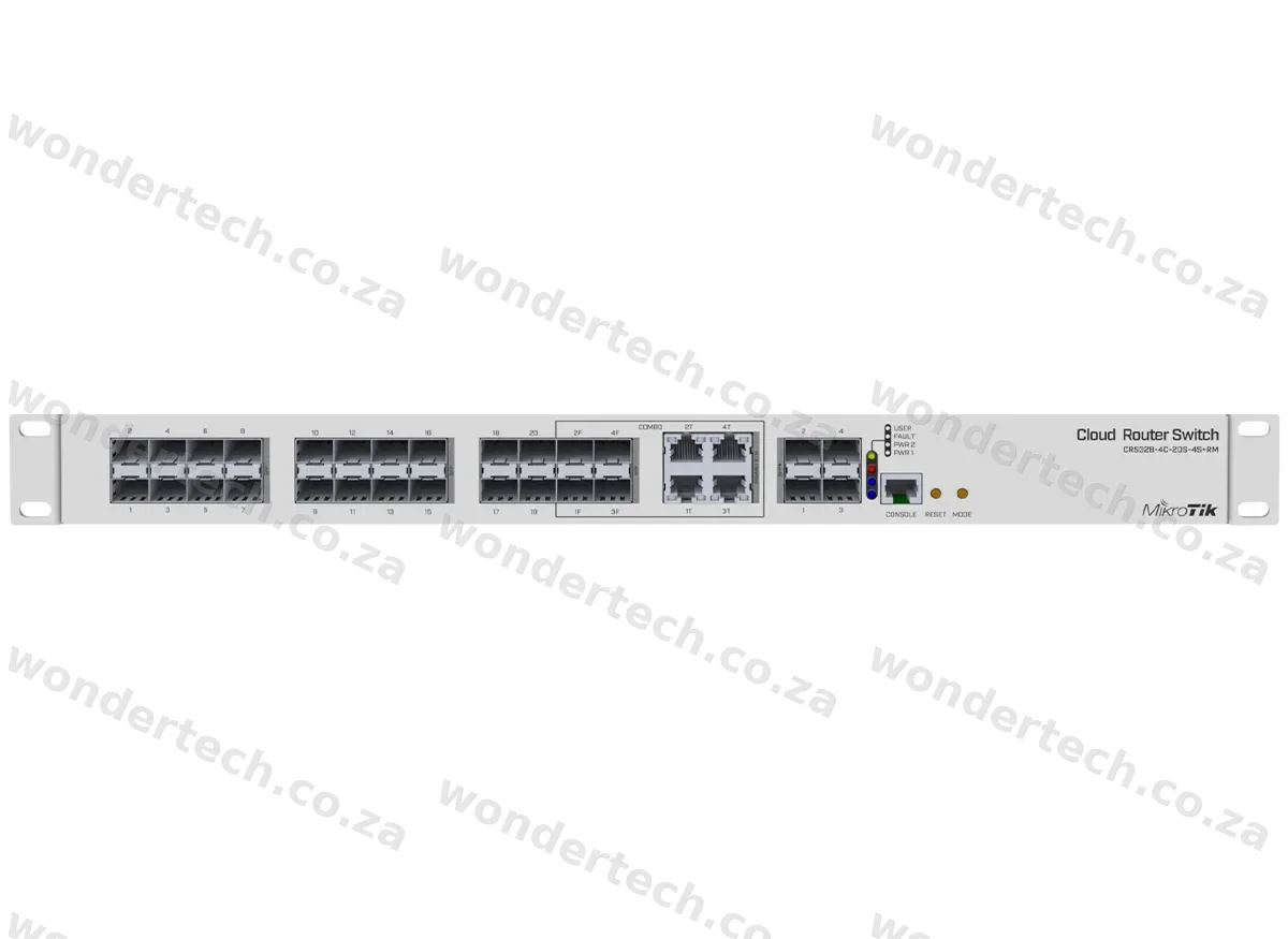 MikroTik Cloud Router Switch 20 Port SFP 4SFP+ 4 Gigabit/SFP Ports