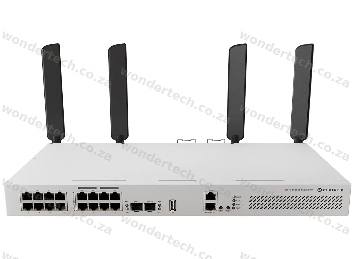 MikroTik Cloud Router Switch 16 Port with 8 PoE 150W 2SFP+ WiFi 6