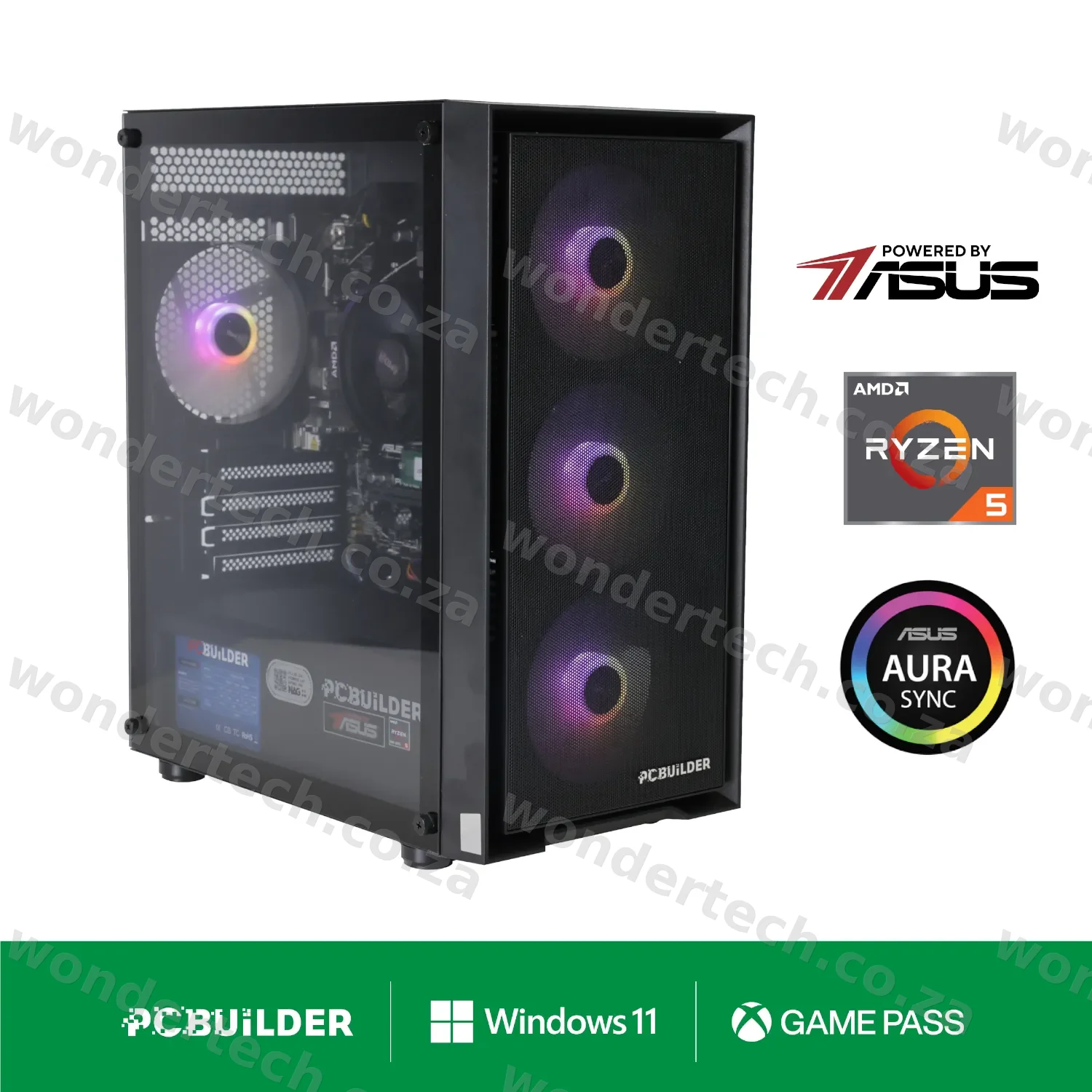 PCBuilder Ryzen 5 8600G WARDEN Windows 11 Gaming PC