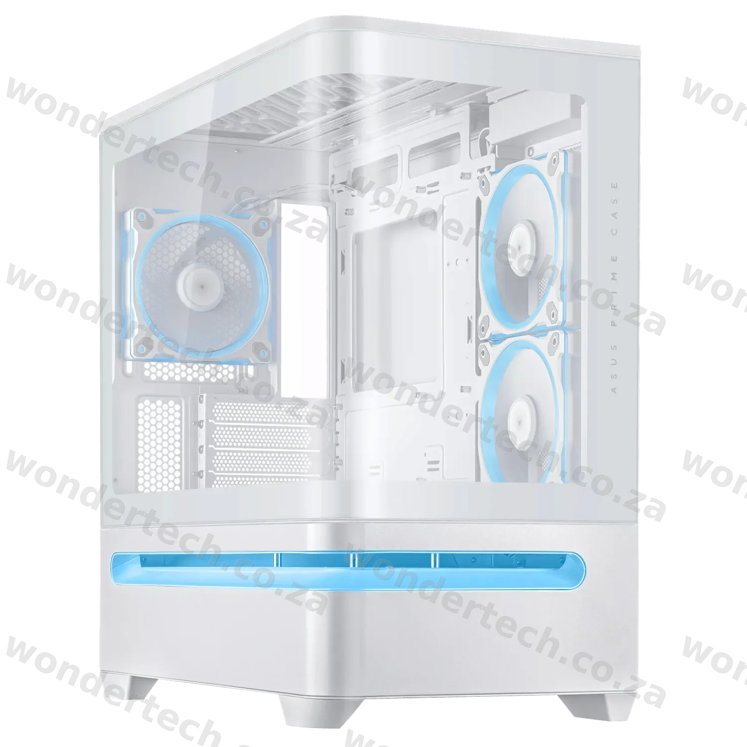 ASUS Prime AP202 ARGB mATX White Chassis