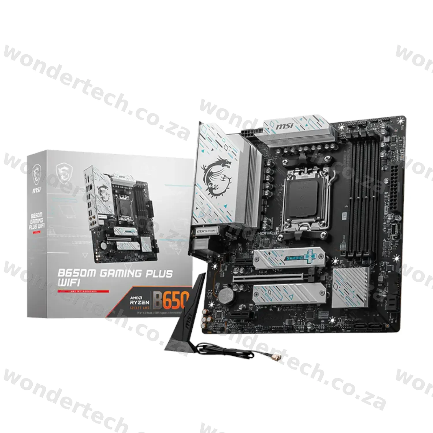 MSI B650M Gaming Plus WiFi AM5 M-ATX Gaming Motherboard