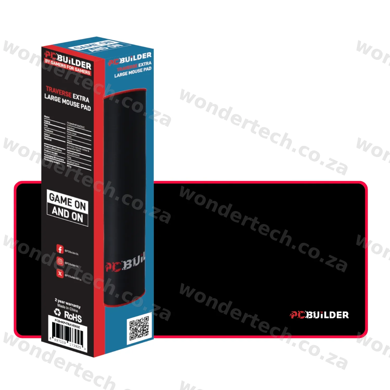 PCBuilder Traverse Large Mouse Pad
