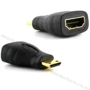 MINI HDMI MALE TO HDMI FEMALE ADAPTER