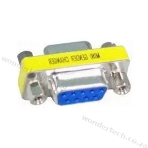 ADAPTER SERIAL 9 FEMALE-9 FEMALE
